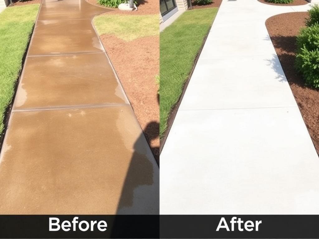 Walkway Cleaning by D'Annunzio Property Solutions